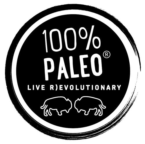 100% PALEO LIVE R)EVOLUTIONARY trademark