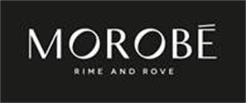 MOROBÉ RIME AND ROVE trademark