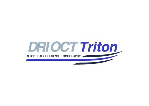 DRI OCT TRITON 3D optical coherence tomography trademark