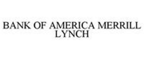 BANK OF AMERICA MERRILL LYNCH trademark