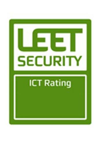 LEET SECURITY ICT RATING trademark