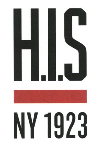 H.I.S NY 1923 trademark