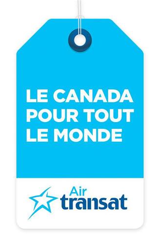 LE CANADA POUR TOUT LE MONDE Air transat trademark