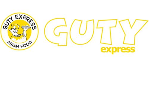 GUTY EXPRESS ASIAN FOOD GUTY express trademark