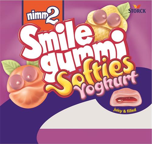 nimm 2 Smilegummi Softies Yoghurt juicy & filled trademark