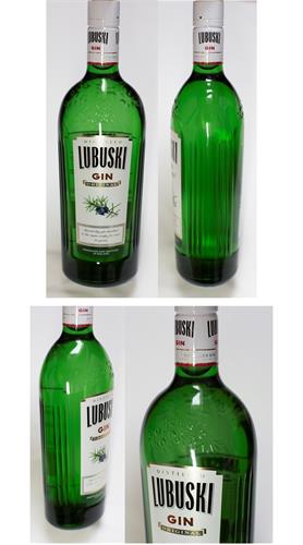 DISTILLED LUBUSKI GIN ORIGINAL trademark