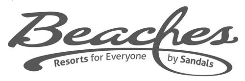 Beaches Resorts for Everyone by Sandals trademark