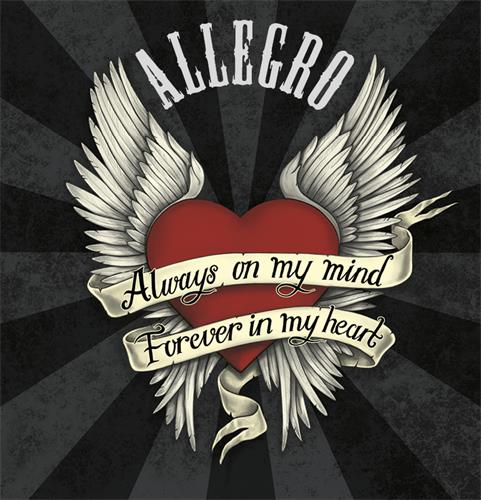 ALLEGRO ALWAYS ON MY MIND FOREVER IN MY HEART trademark