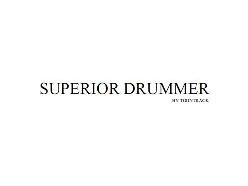 SUPERIOR DRUMMER BY TOONTRACK trademark