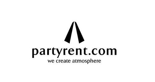 partyrent.com we create atmosphere trademark