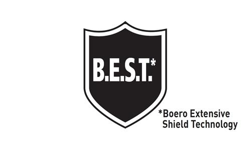 B.E.S.T.*   *Boero Extensive Shield Technology trademark