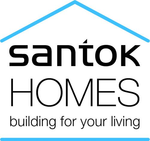 SANTOK HOMES BUILDING FOR YOUR LIVING trademark