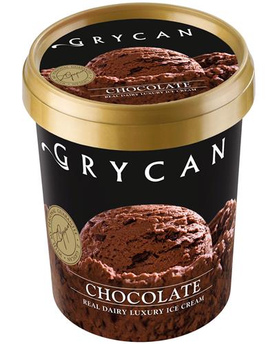 GRYCAN CHOCOLATE REAL DAIRY LUXURY ICE CREAM Z.GRYCAN WITH MY PERSONAL GUARANTEE  trademark