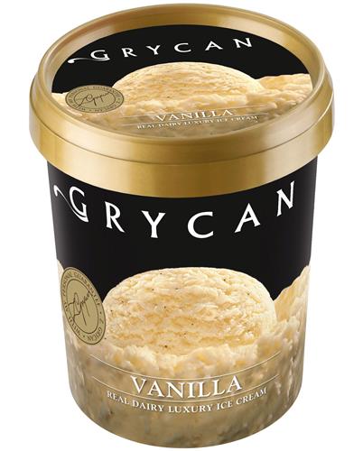 GRYCAN VANILLA REAL DAIRY LUXURY ICE CREAM  Z. GRYCAN WITH MY PERSONAL GUARANTEE trademark