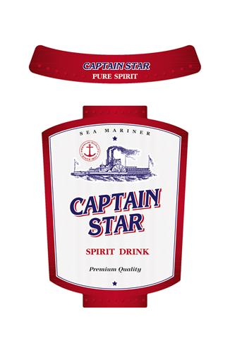 captain star pure spirit sea mariner captain star spirit drink premium quality trademark