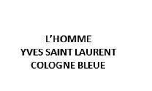 L'HOMME YVES SAINT LAURENT COLOGNE BLEUE trademark