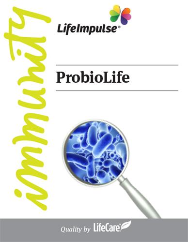 LifeImpulse ProbioLife immunity Quality by LifeCare trademark