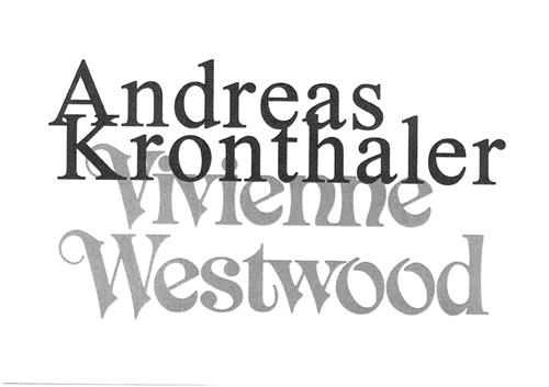 Andreas Kronthaler Vivienne Westwood trademark