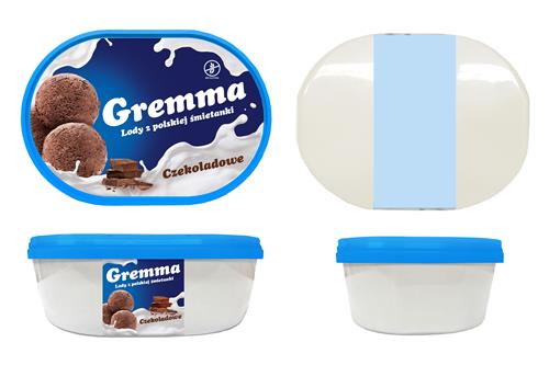 GREMMA LODY Z POLSKIEJ ŚMIETANKI CZEKOLADOWE trademark