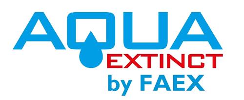 AQUA EXTINCT by FAEX trademark