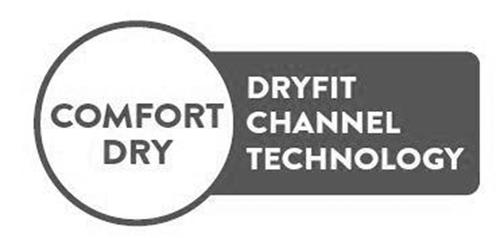 COMFORT DRY DRYFIT CHANNEL TECHNOLOGY trademark