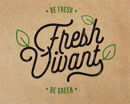 BE FRESH FRESH VIVANT BE GREEN trademark