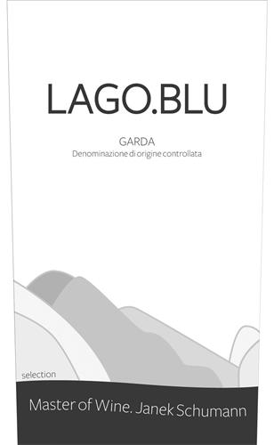 LAGO.BLU GARDA Denominazione di origine controllata selection Master of Wine. Janek Schumann trademark