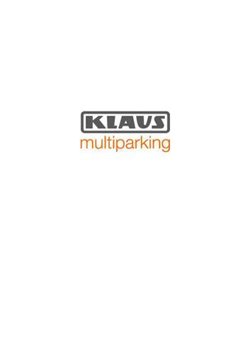 KLAUS multiparking trademark