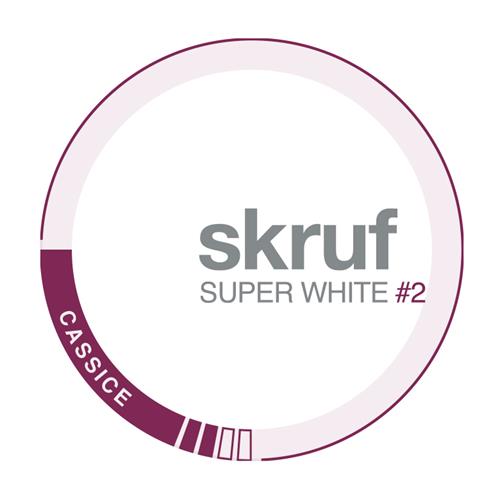 skruf SUPER WHITE #2 CASSICE trademark