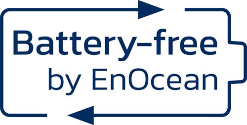 Battery-free by EnOcean trademark