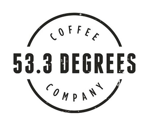 53.3 DEGREES COFFEE COMPANY trademark