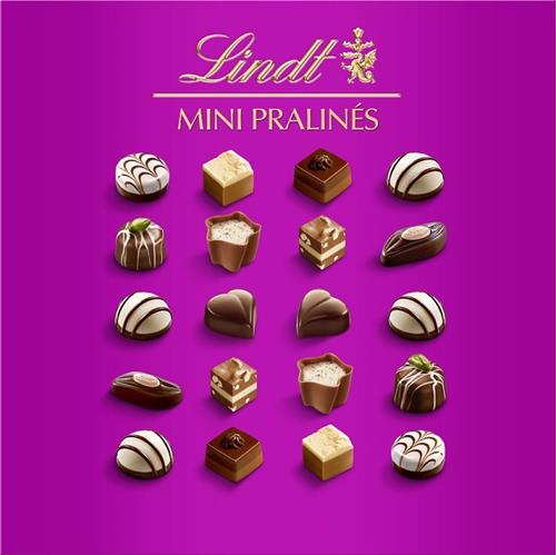 LINDT MINI PRALINÉS trademark