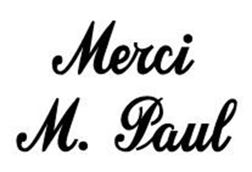 MERCI M. PAUL trademark