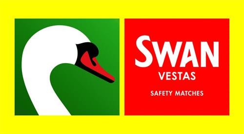 SWAN VESTAS SAFETY MATCHES trademark