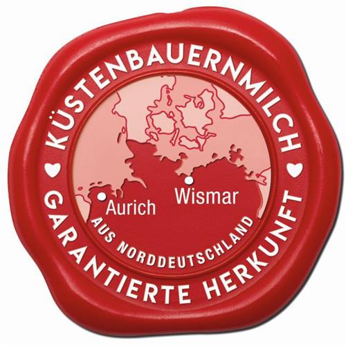 KÜSTENBAUERNMILCH GARANTIERTE HERKUNFT AUS NORDDEUTSCHLAND trademark