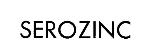 SEROZINC trademark