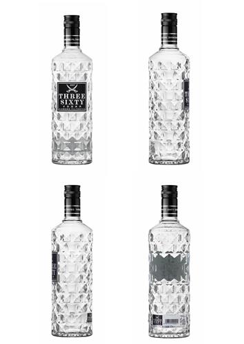 THREE SIXTY VODKA DIAMOND FILTRATED trademark