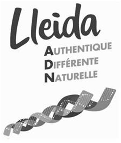 Lleida AUTHENTIQUE DIFFÉRENTE NATURELLE trademark