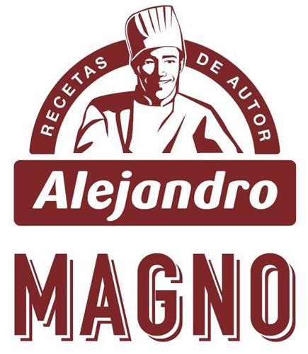 ALEJANDRO MAGNO RECETAS DE AUTOR trademark