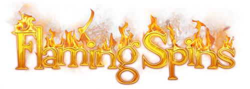 Flaming Spins trademark