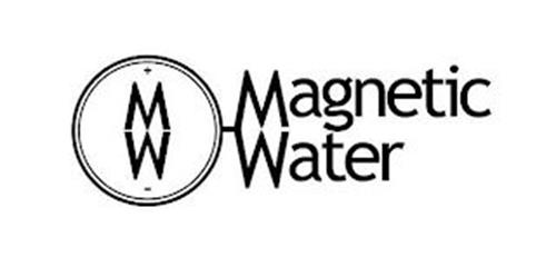 +MW- MAGNETIC WATER trademark