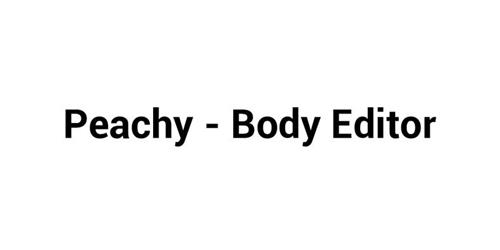 Peachy - Body Editor trademark