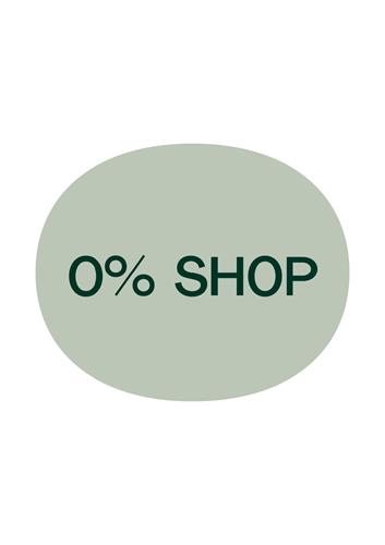 0% SHOP trademark