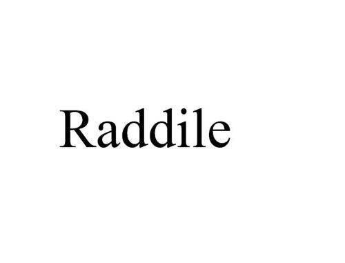 Raddile trademark