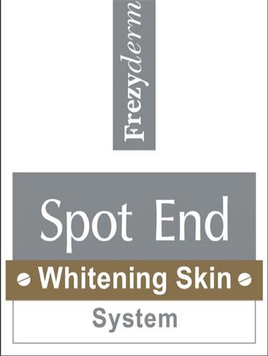 FREZYDERM SPOT END WHITENING SKIN SYSTEM trademark