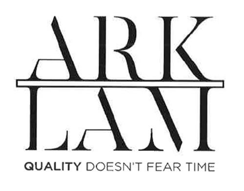 ARK LAM QUALITY DOESN`T FEAR TIME trademark